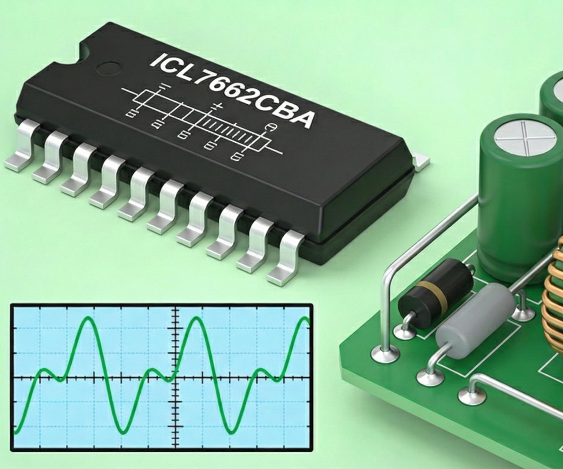 Building a Low-Power Inverter Using ICL7662CBA