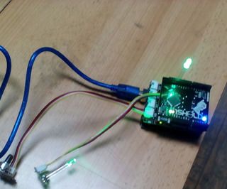 Security System Using Arduino and 1sheeld