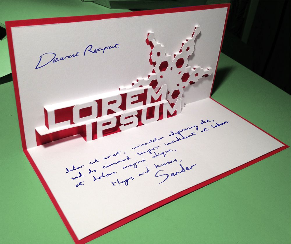 Lorem Ipsum Christmas Card