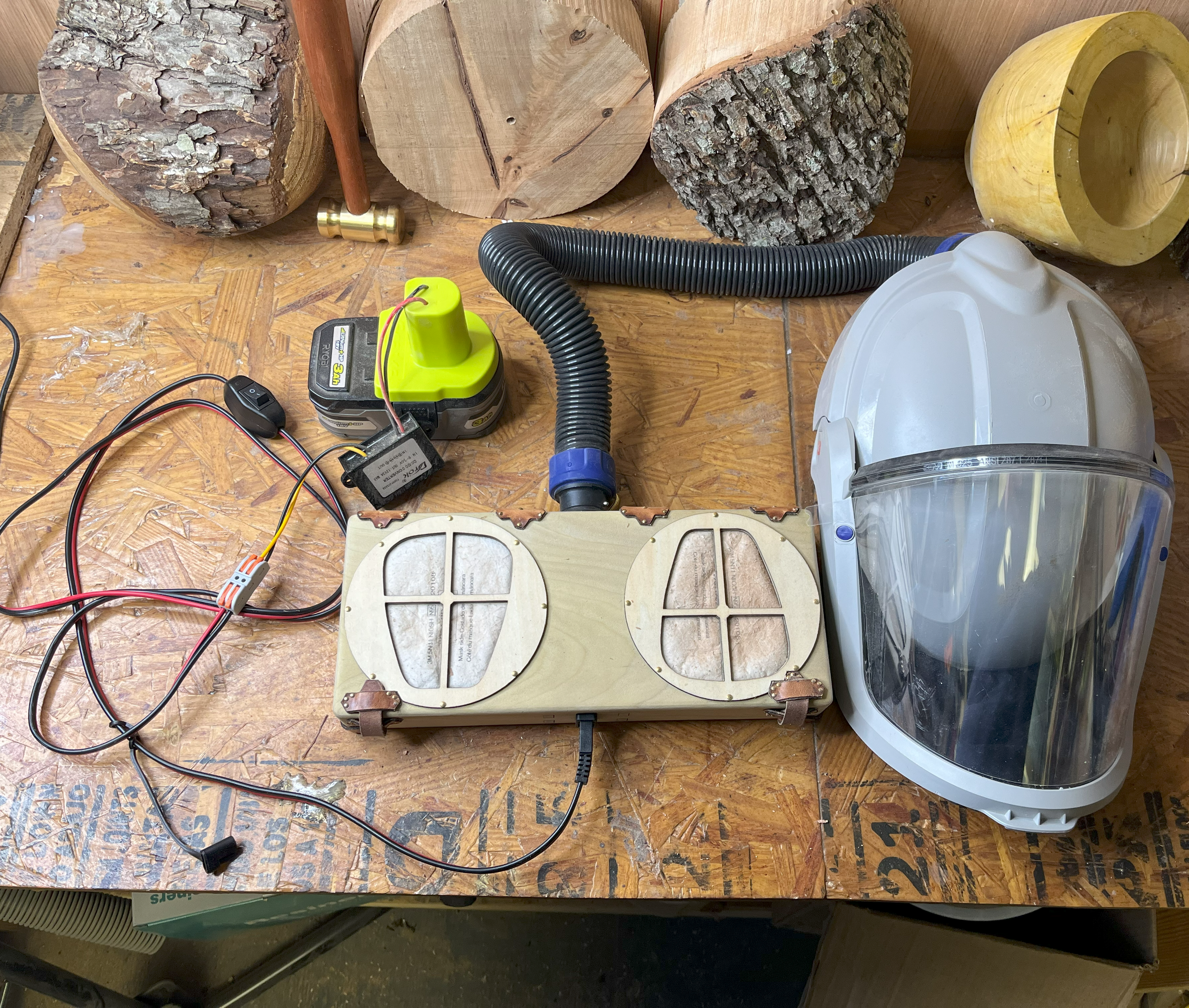Diy N95 Powered Air Purifying Respirator (PAPR)