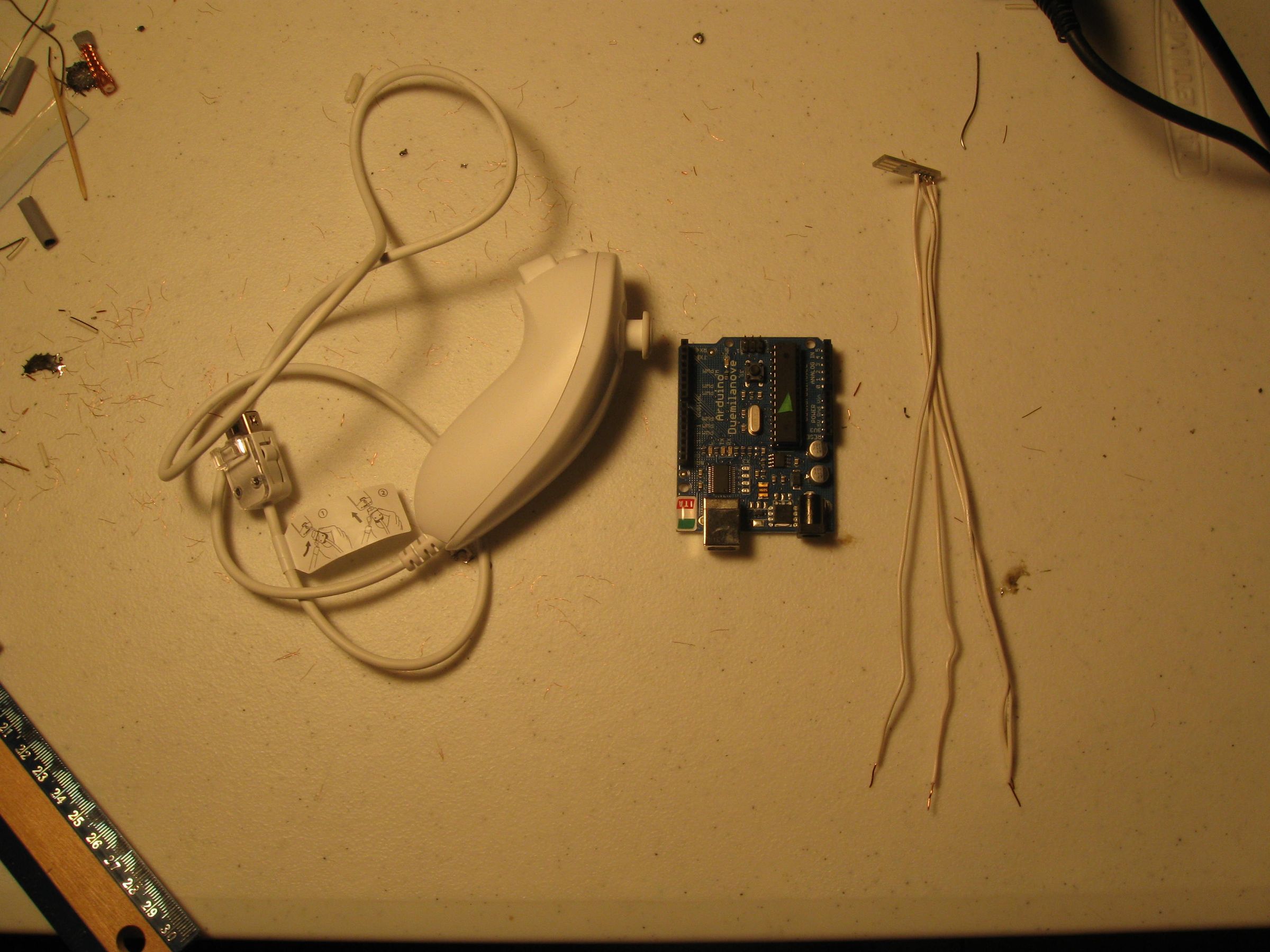 Using WiiChuck Adapter With Arduino