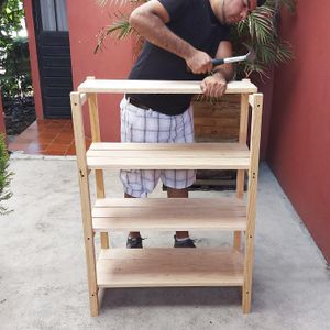 Building the Grills of Our Shoe Rack