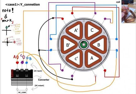 Wiring the Motor Coil 1