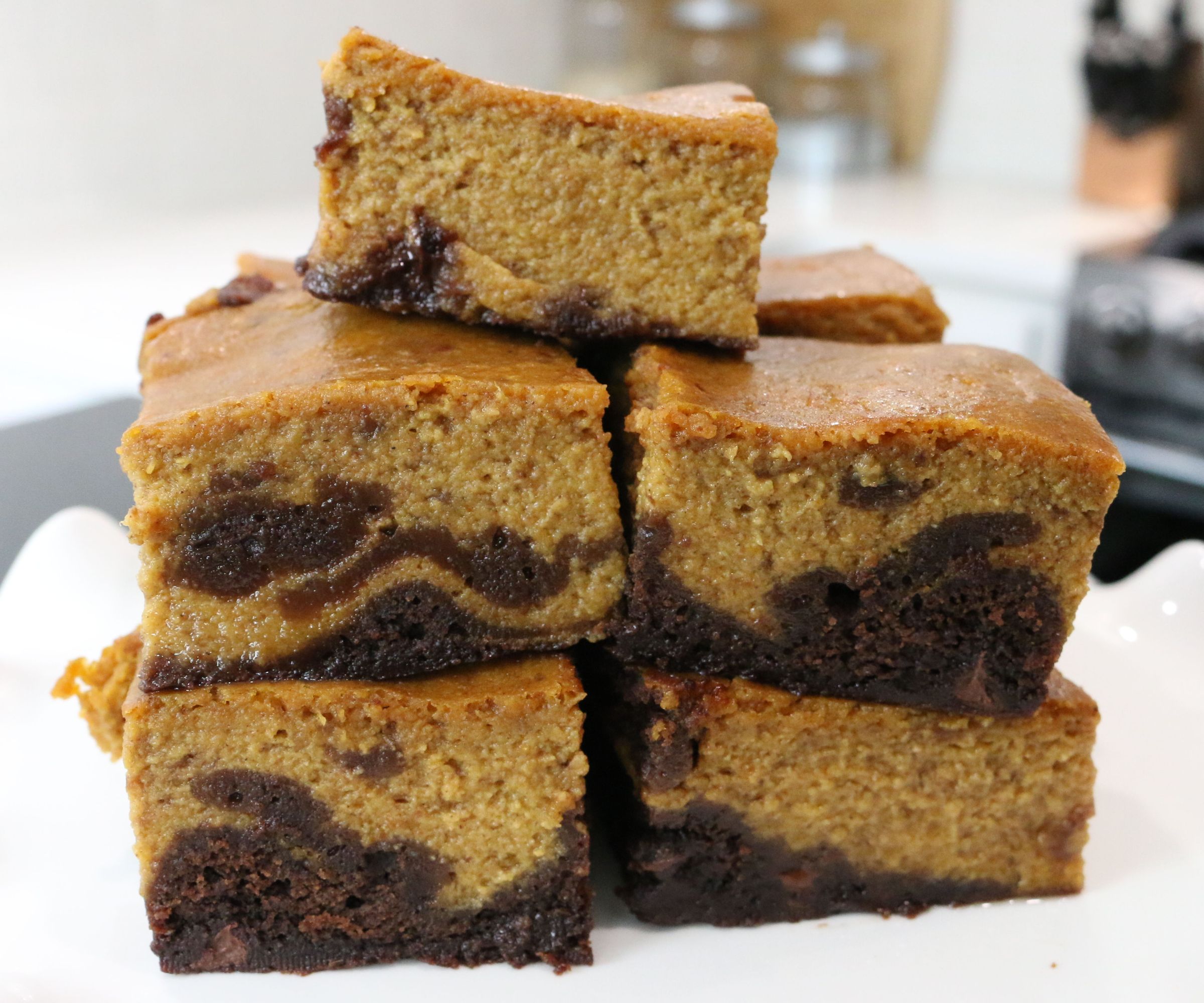 Pumpkin Pie Brownies