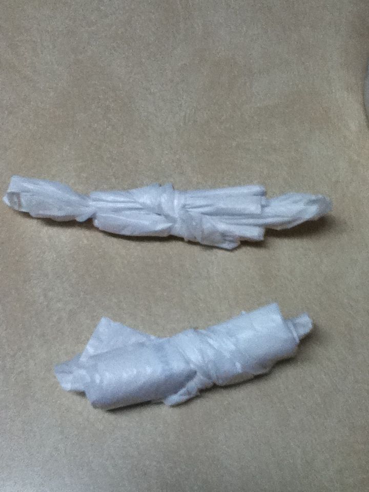 Condense Plastic Grocery Bags...