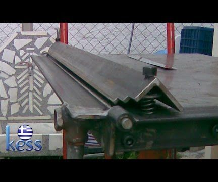 DIY Sheet Metal Bender Brake 