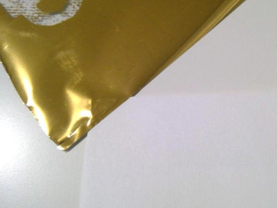 Cut Foil (if Needed) & Apply Onto Adhesive Areas