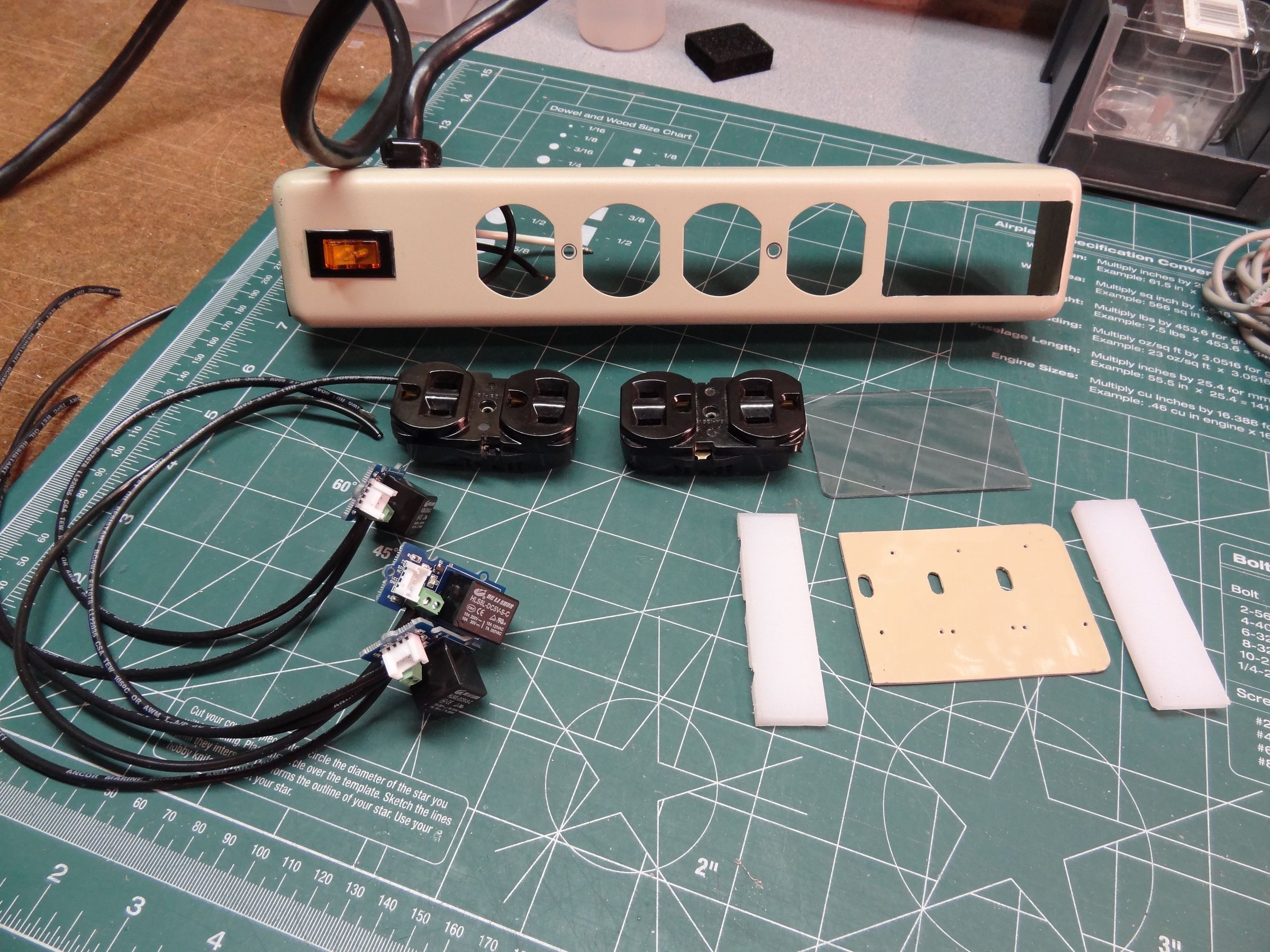 RelayControlled Power Strip 4 Steps Instructables