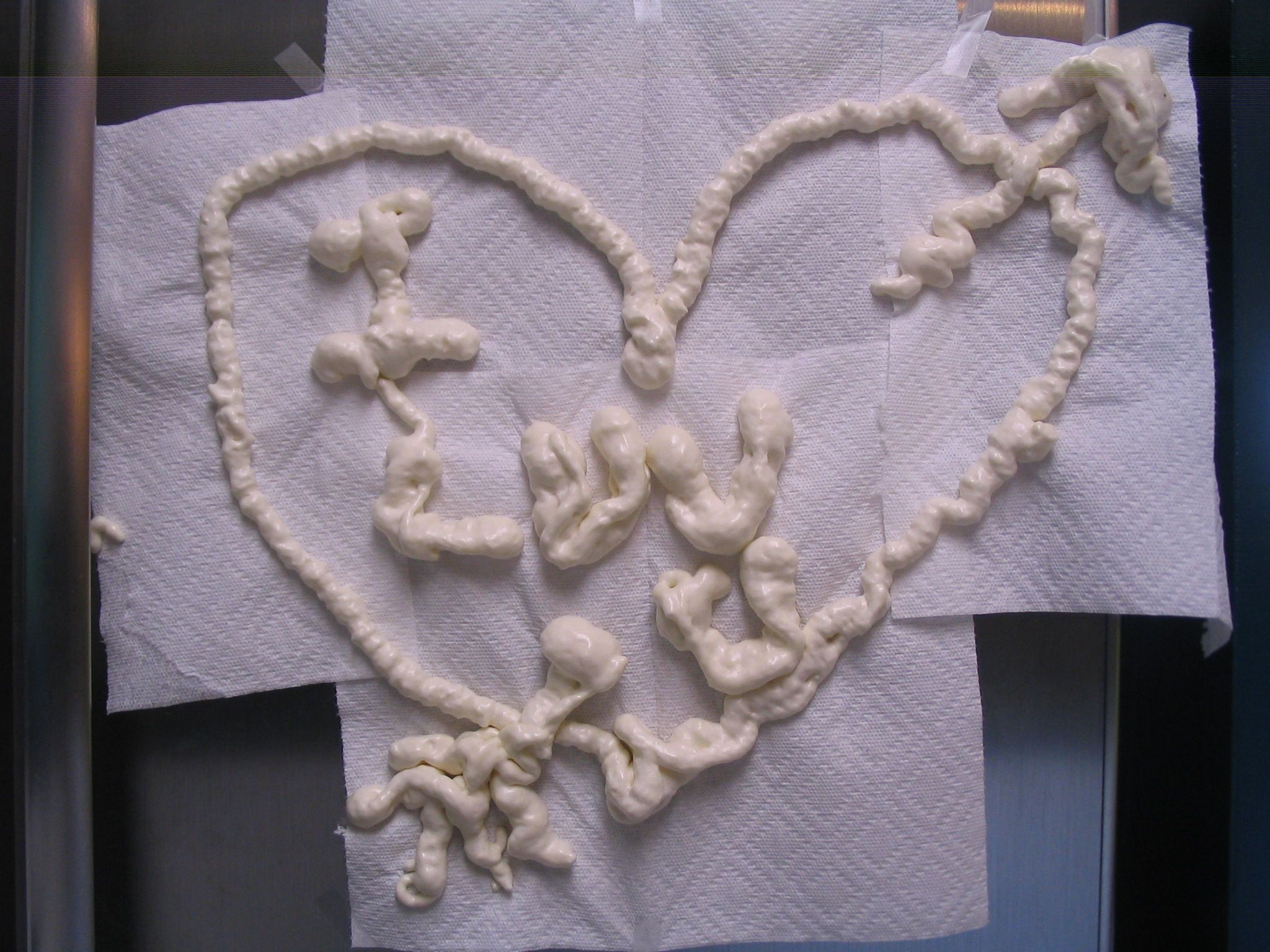 Expanding Foam Valentine's Day Card