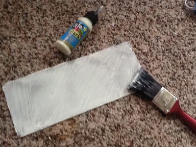 Plexiglass and Paint 