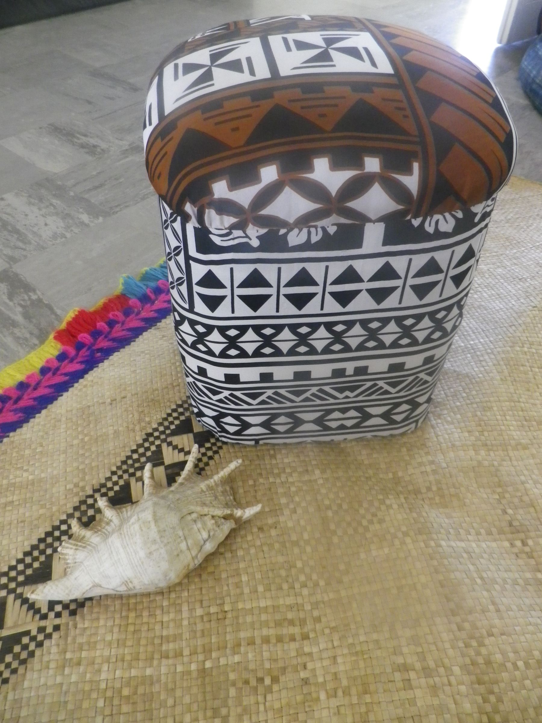 How to make a foot stool or chair from recycled paint cans