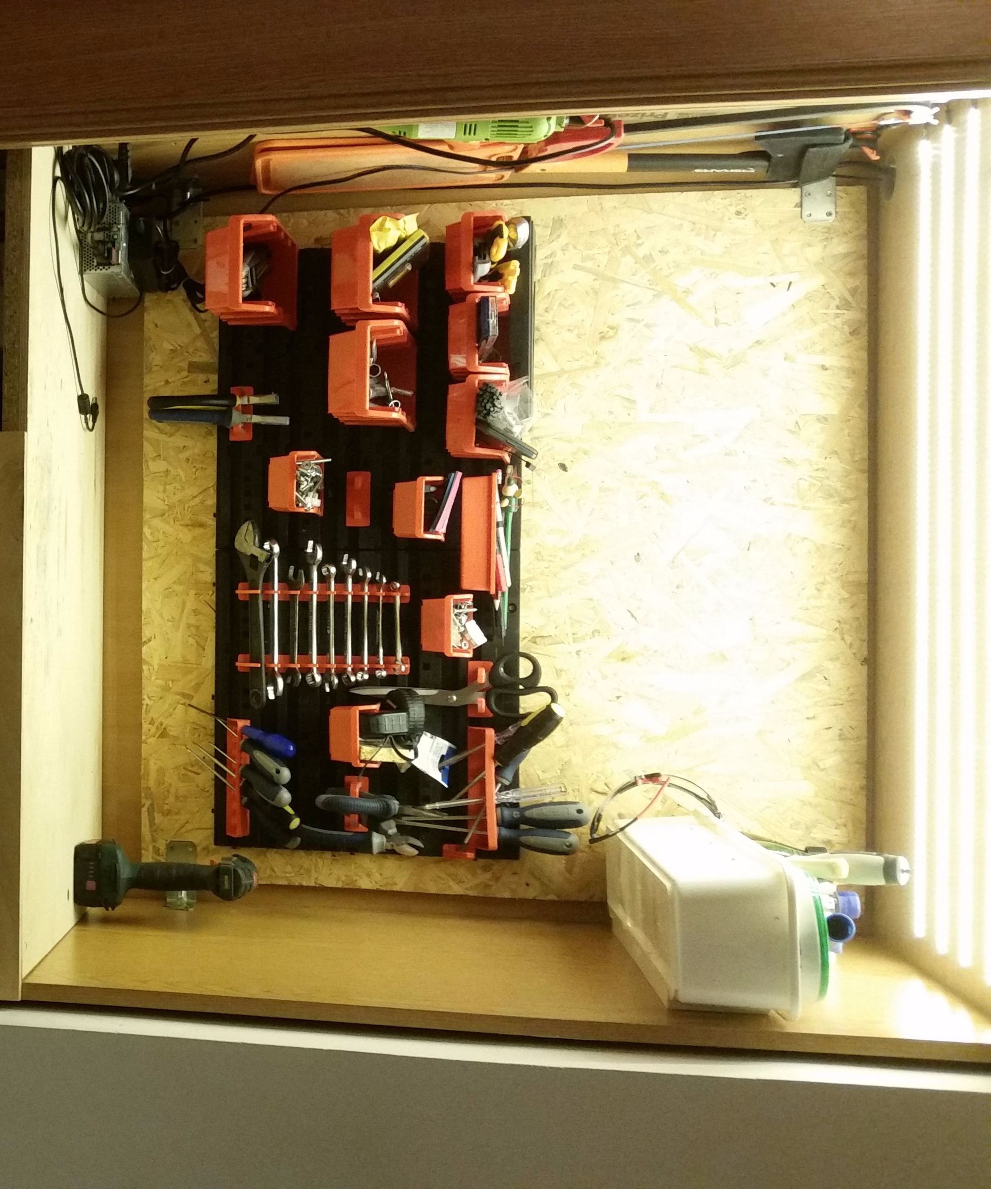 Workshop in a Wardrobe
