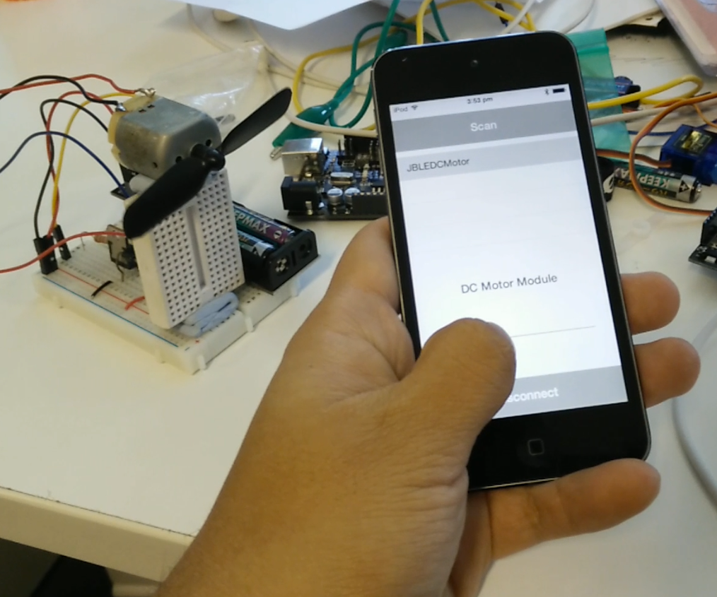 IOT: iPhone Controlled Mini Fan