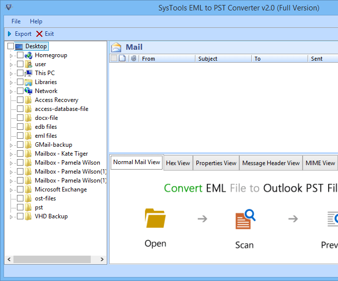 Windows Live Mail to PST Converter Migrate EML to Outlook