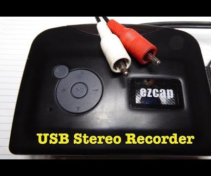 USB Stereo Recorder With Line Input