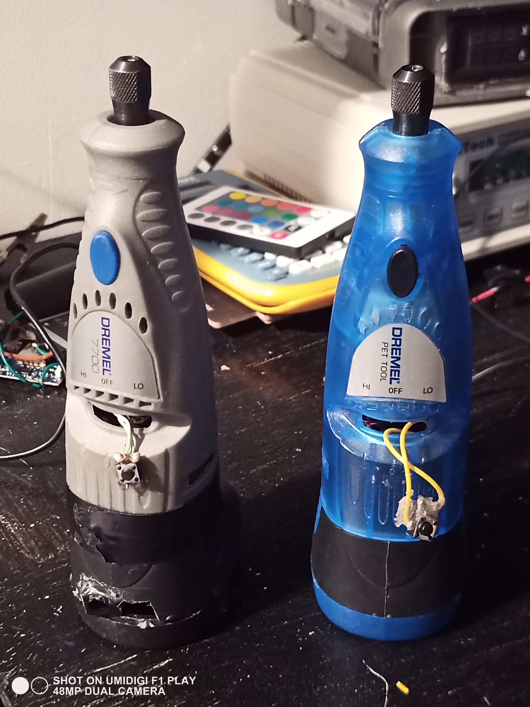 Broken Dremel Fix Battery to Corded Instructables