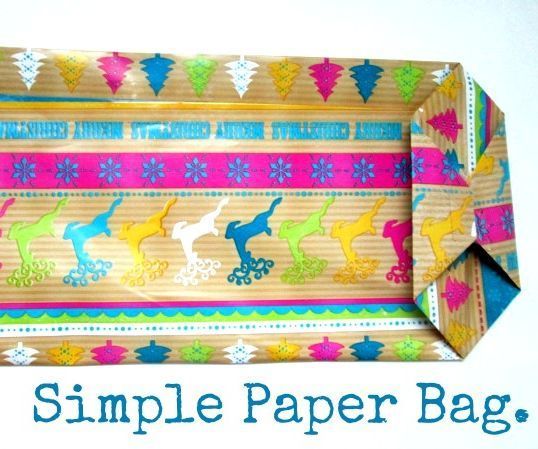 Simple Paper Gift Bag