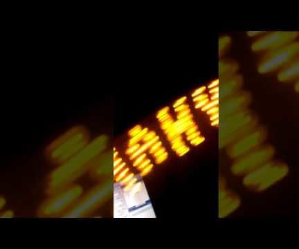 ATtiny13 8 LED POV