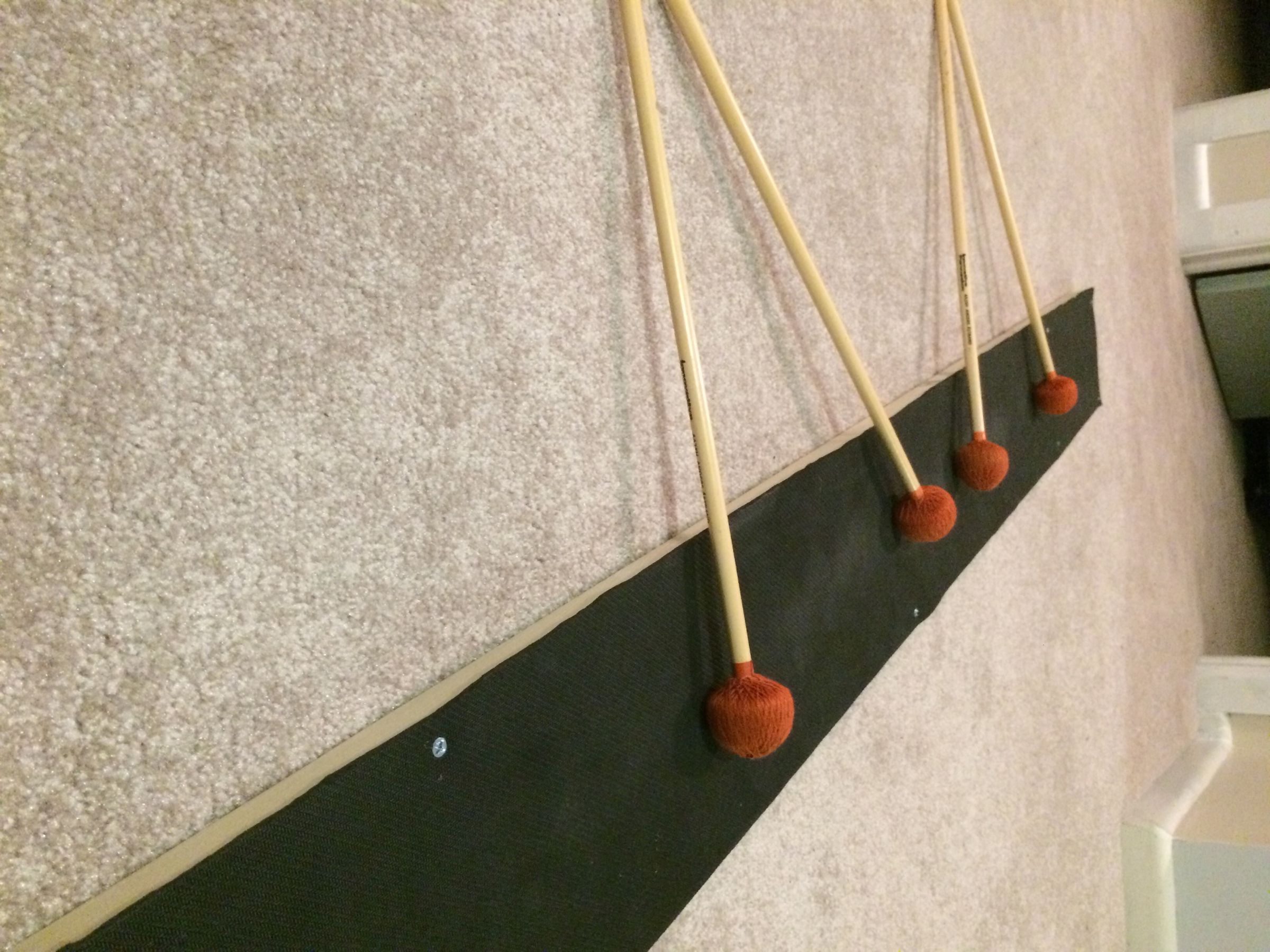 Percussion Mallet Practice Pad 4 Steps Instructables