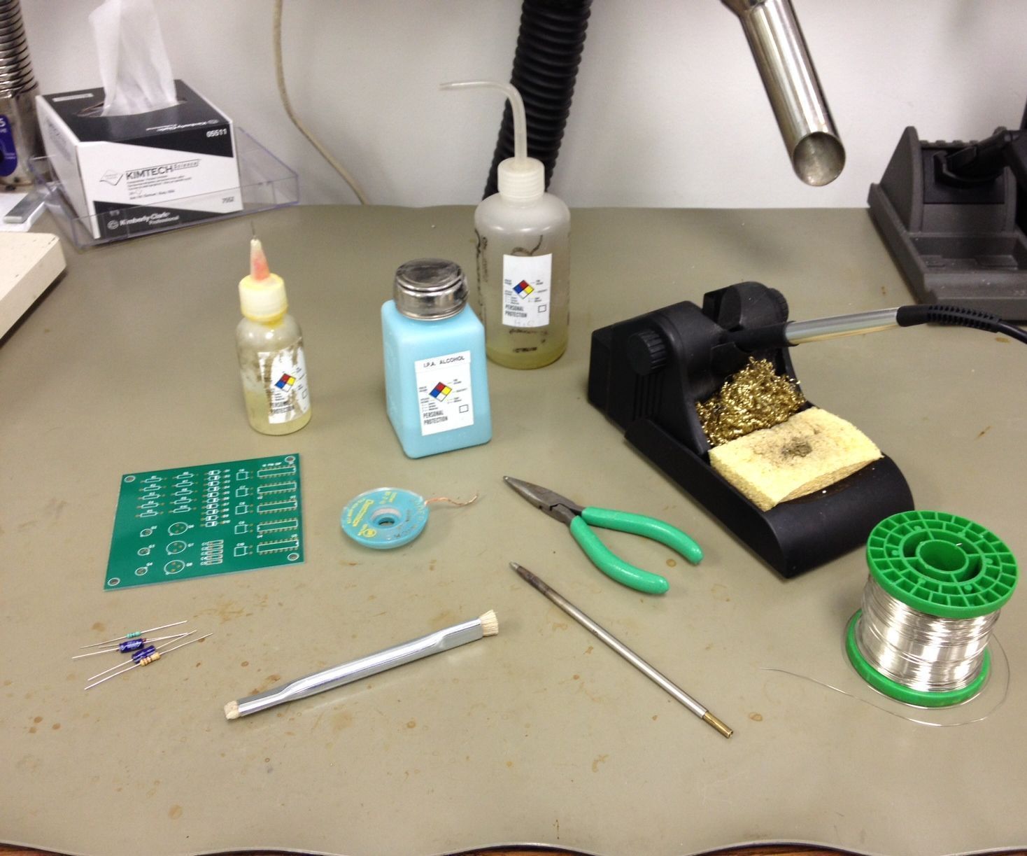 How to Solder a Through-hole Component