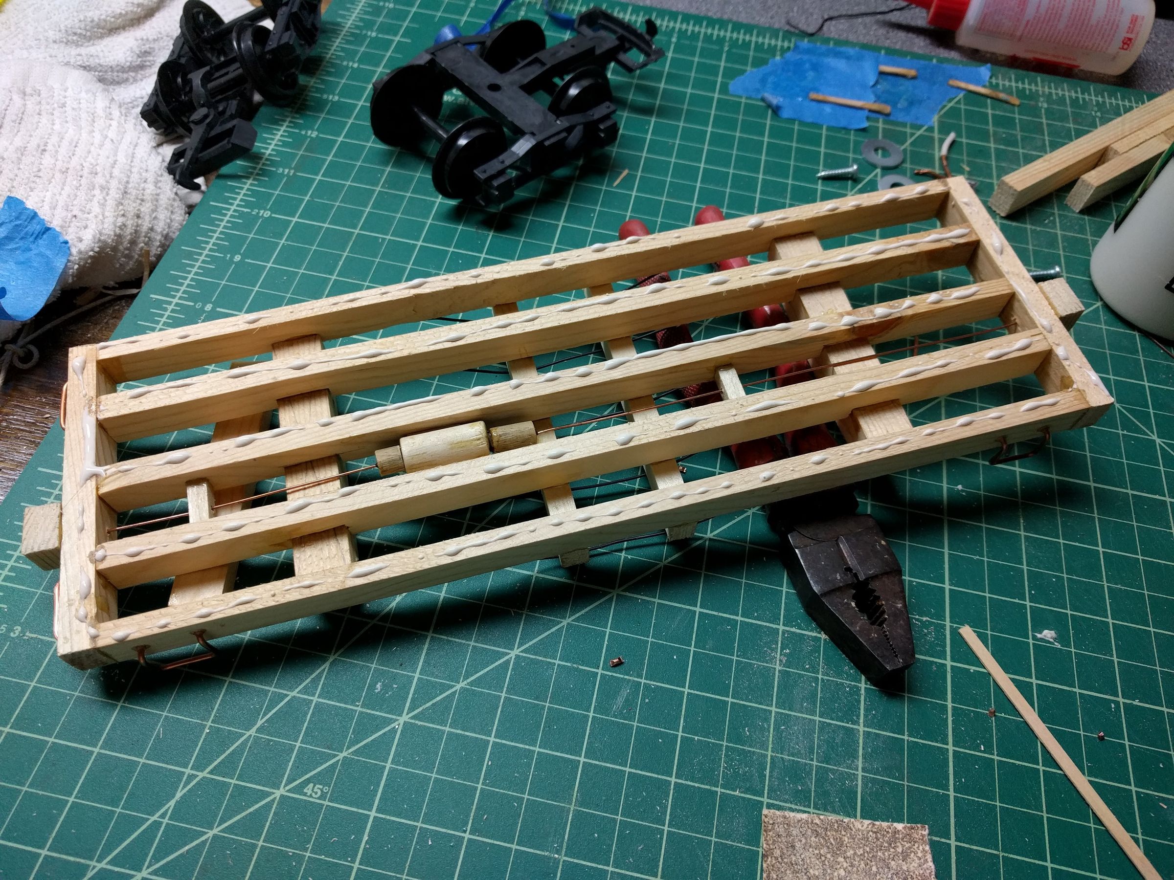 GGauge Flat Bed Train Car 10 Steps (with Pictures) Instructables