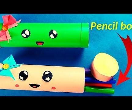 How to Make a Paper Pencil Box Easy?