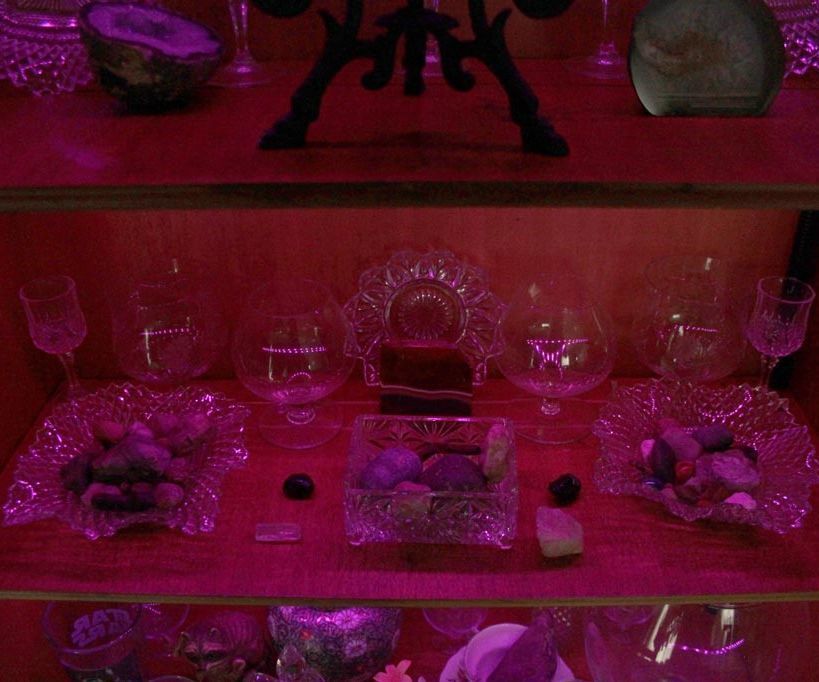 China Cabinet Lighting Upgrade With RGBW LEDs