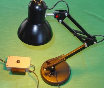 Battery Powered BLE Controlled Light Switch for a Standard Lamp