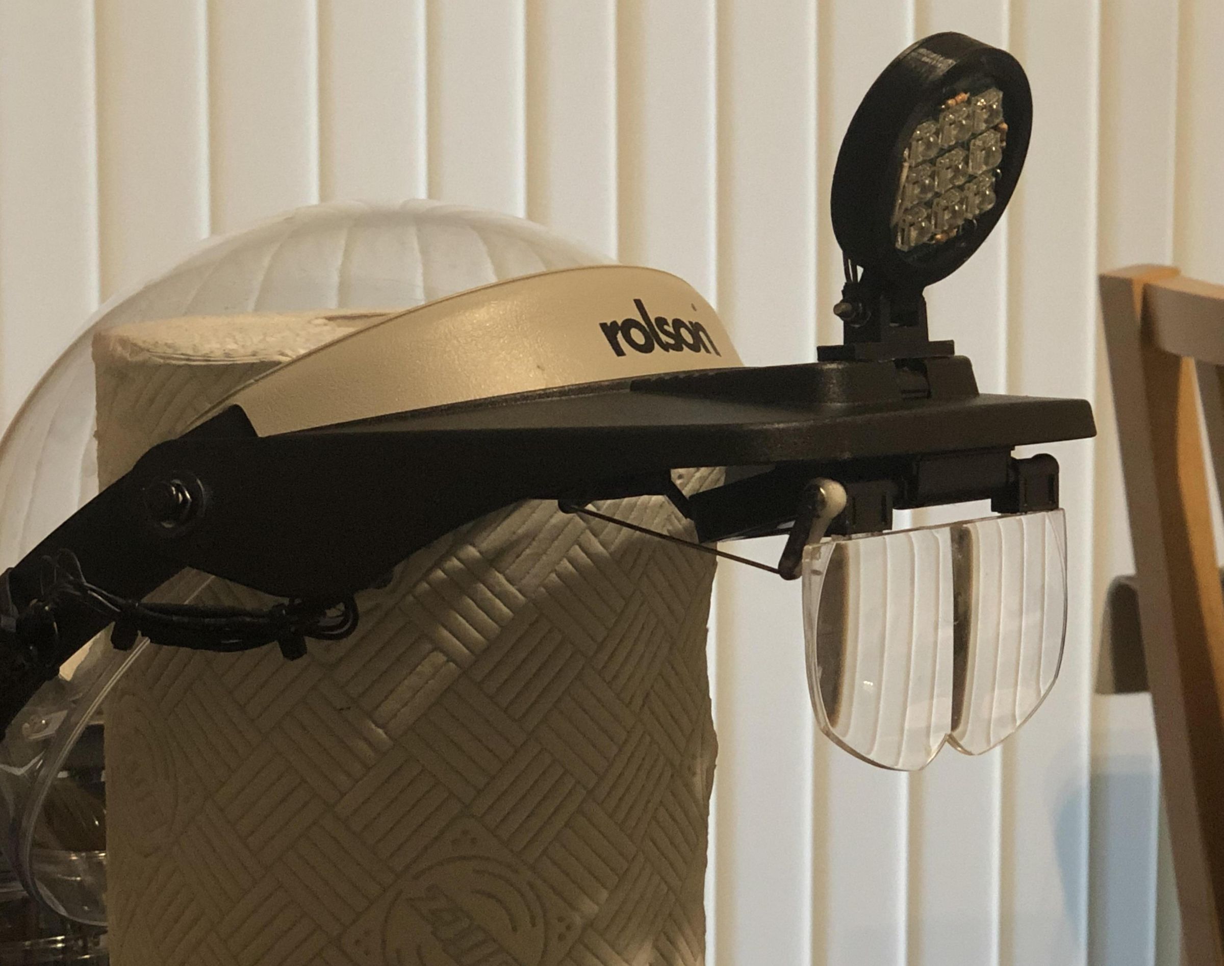 Inspector Gadget Voice Controlled Headband Magnifier.
