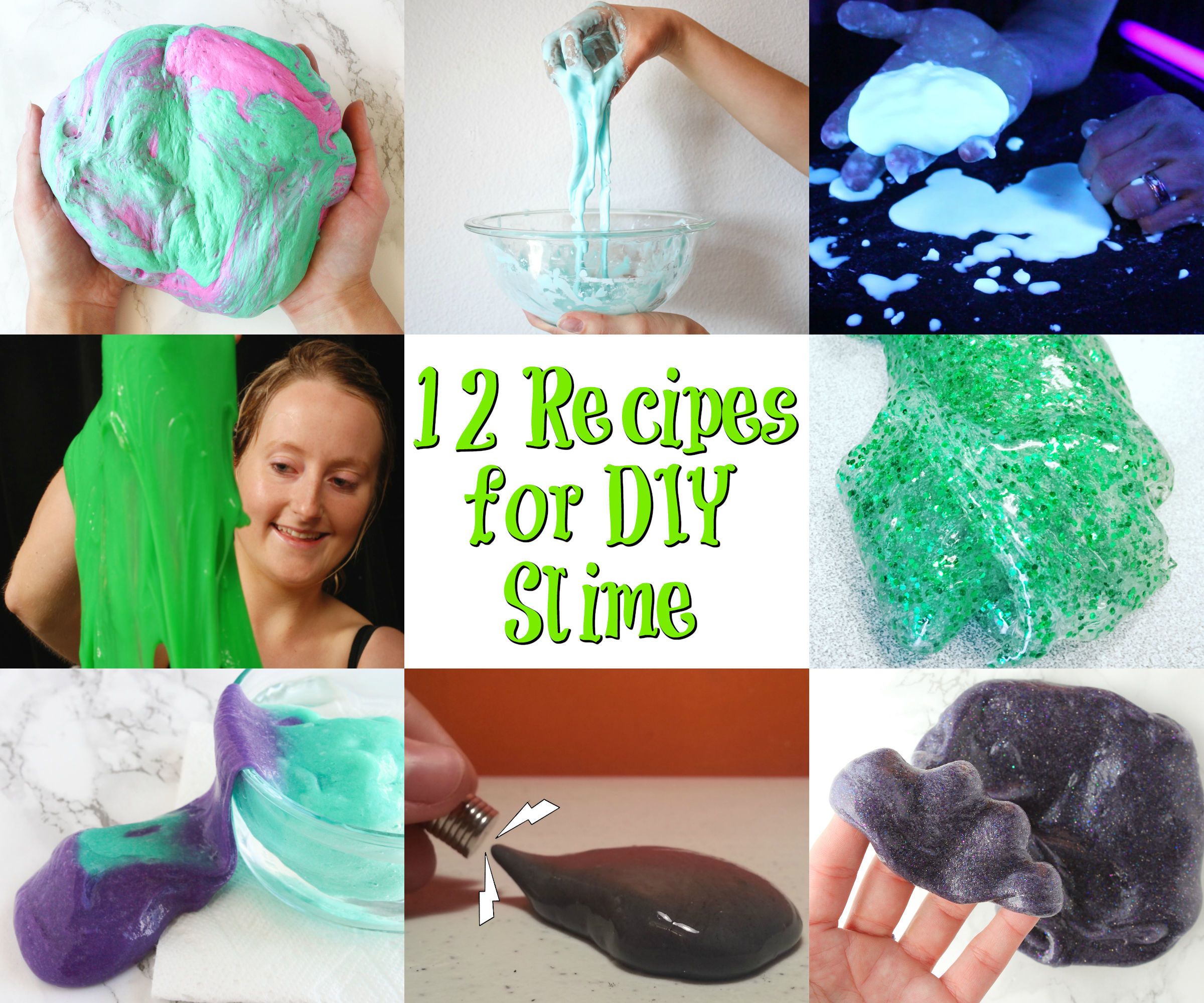 Easy Recipes for Homemade Slime 