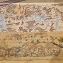 D&D Canvas Fantasy Map