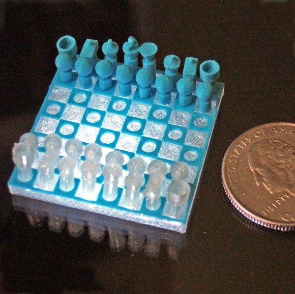 Micro 3D Printing: Make a Micro Chess Set