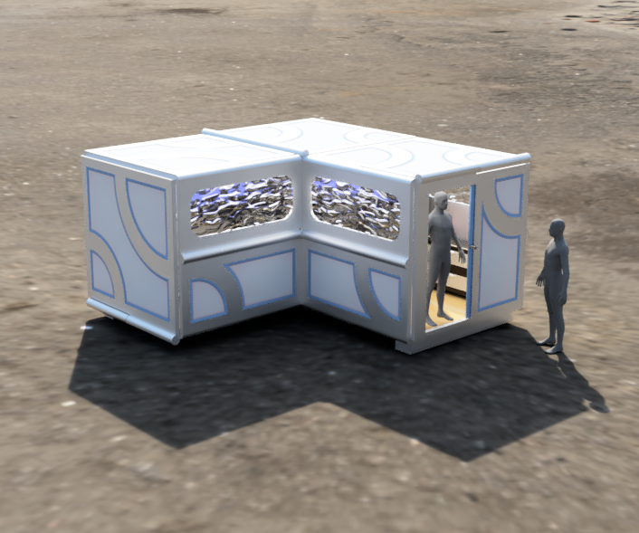 Folding Emergency Shelter