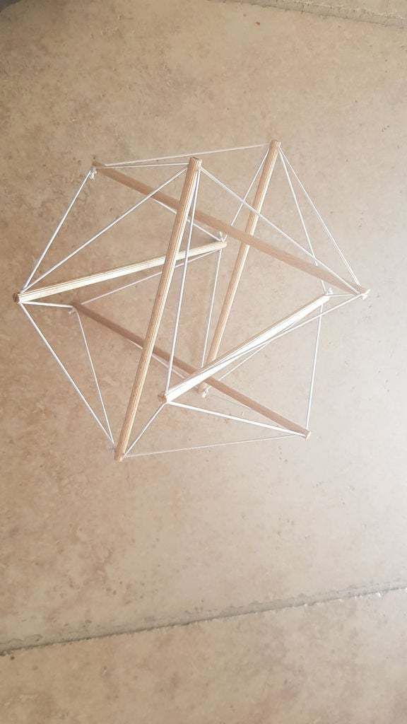 How to Build a Tensegrity Structure : 3 Steps - Instructables