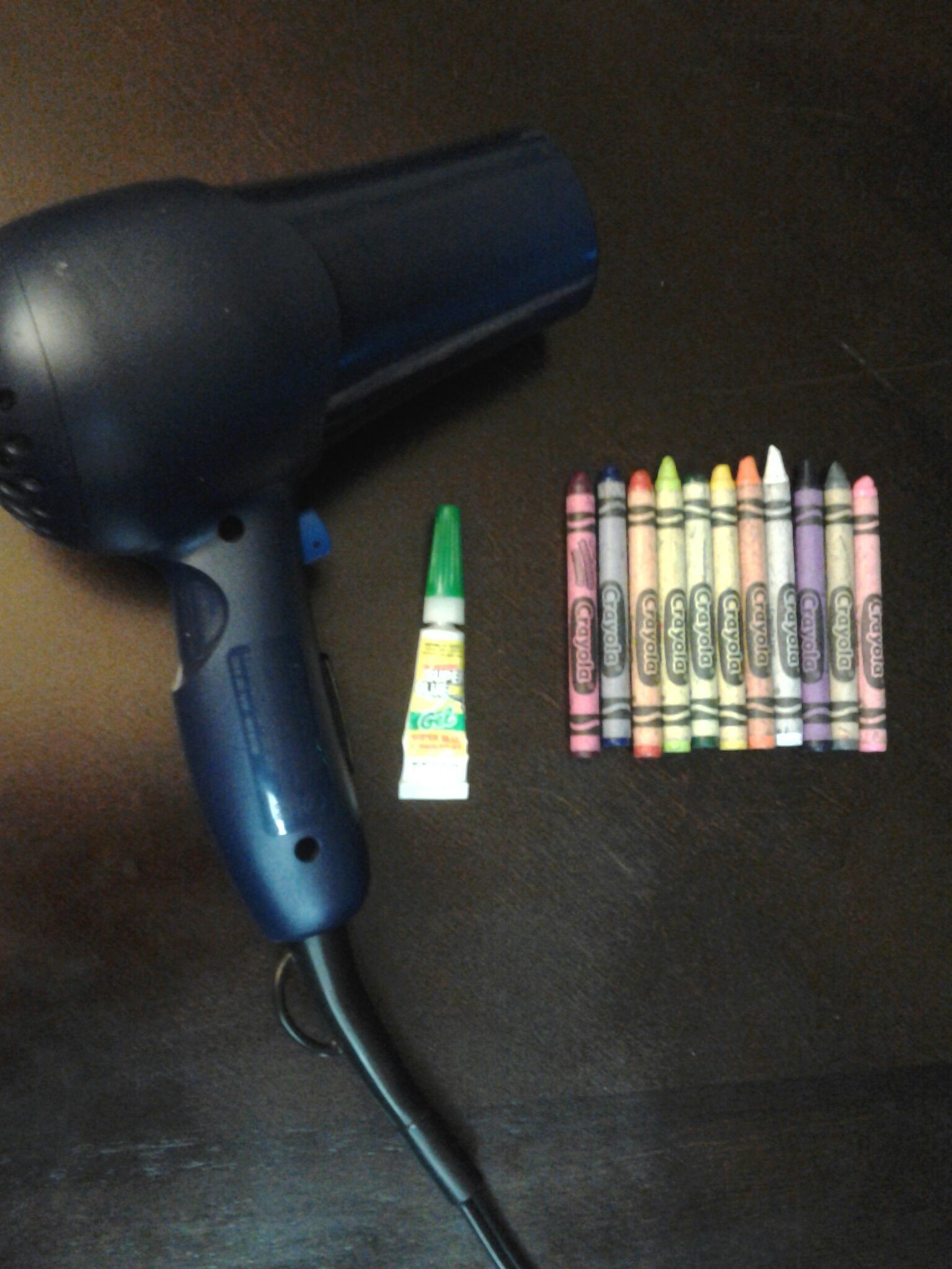 Crayon Melting Art