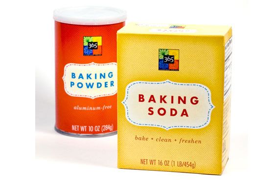 BAKING SODA VS. BAKING POWDER