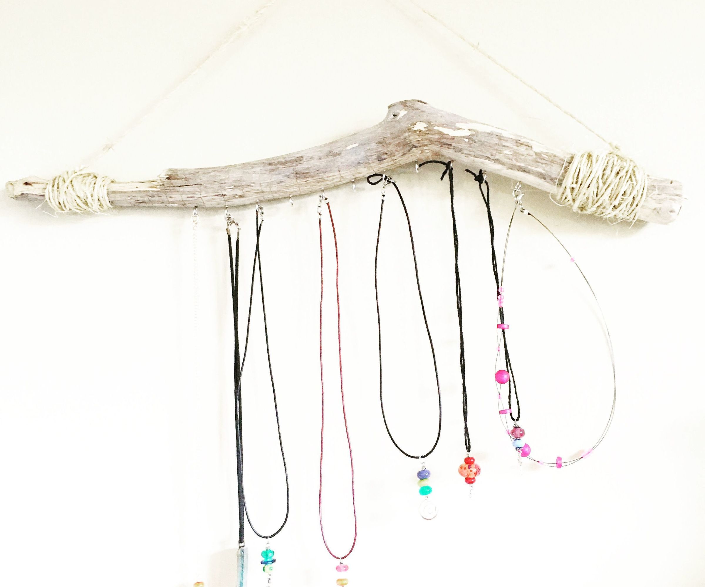Faux Driftwood Jewelry Branch