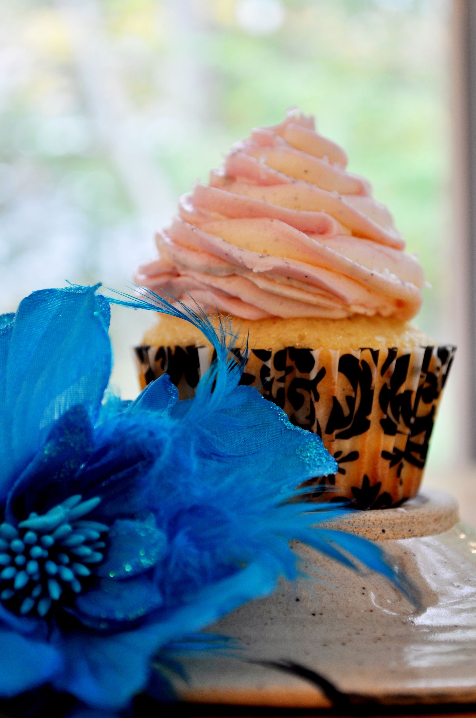 Faerie Princess Vanilla Bean Cupcakes