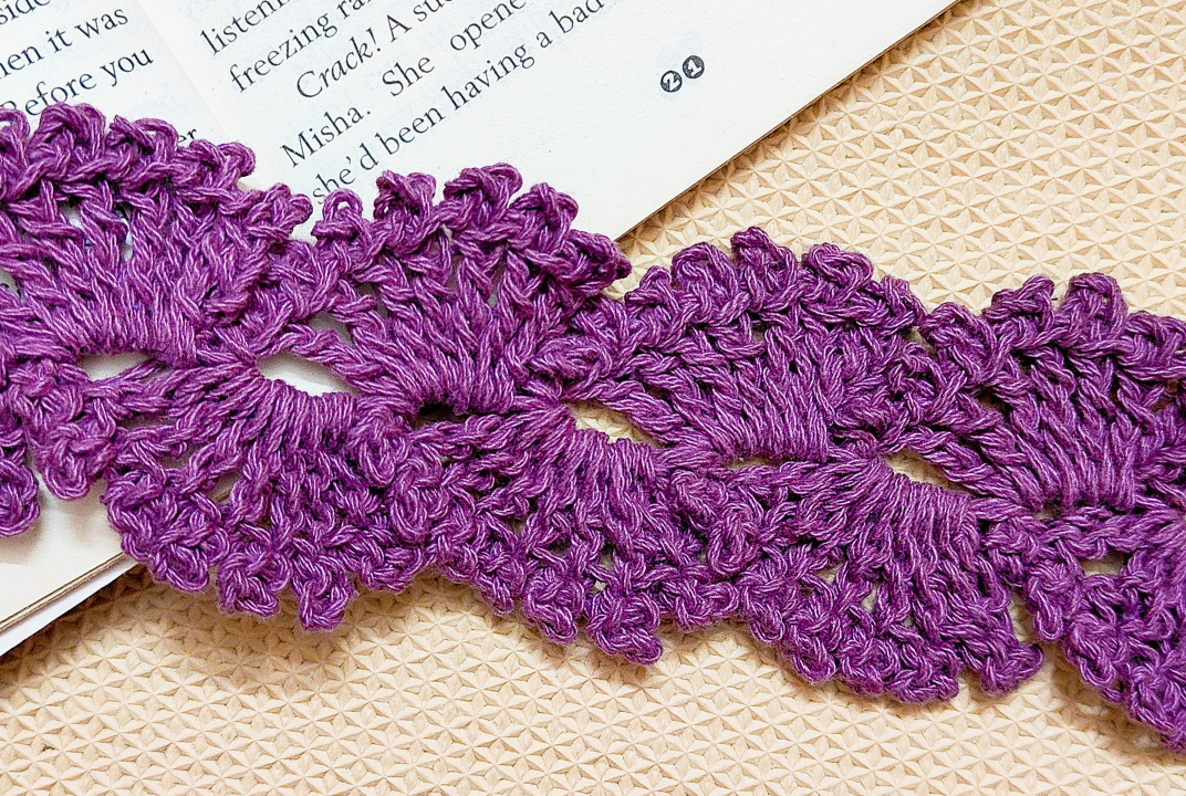 Easy Crochet Lace Bookmark 4 Steps (with Pictures) Instructables
