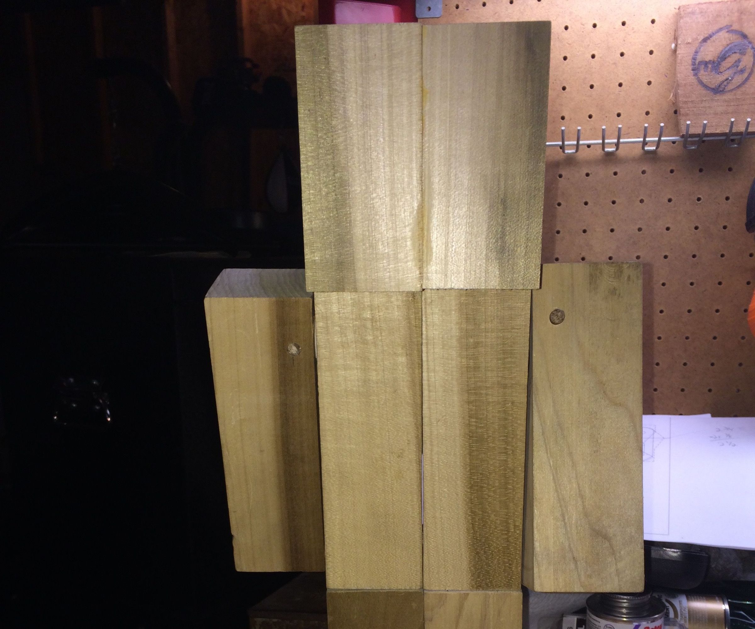 Minecraft Wooden Warrior