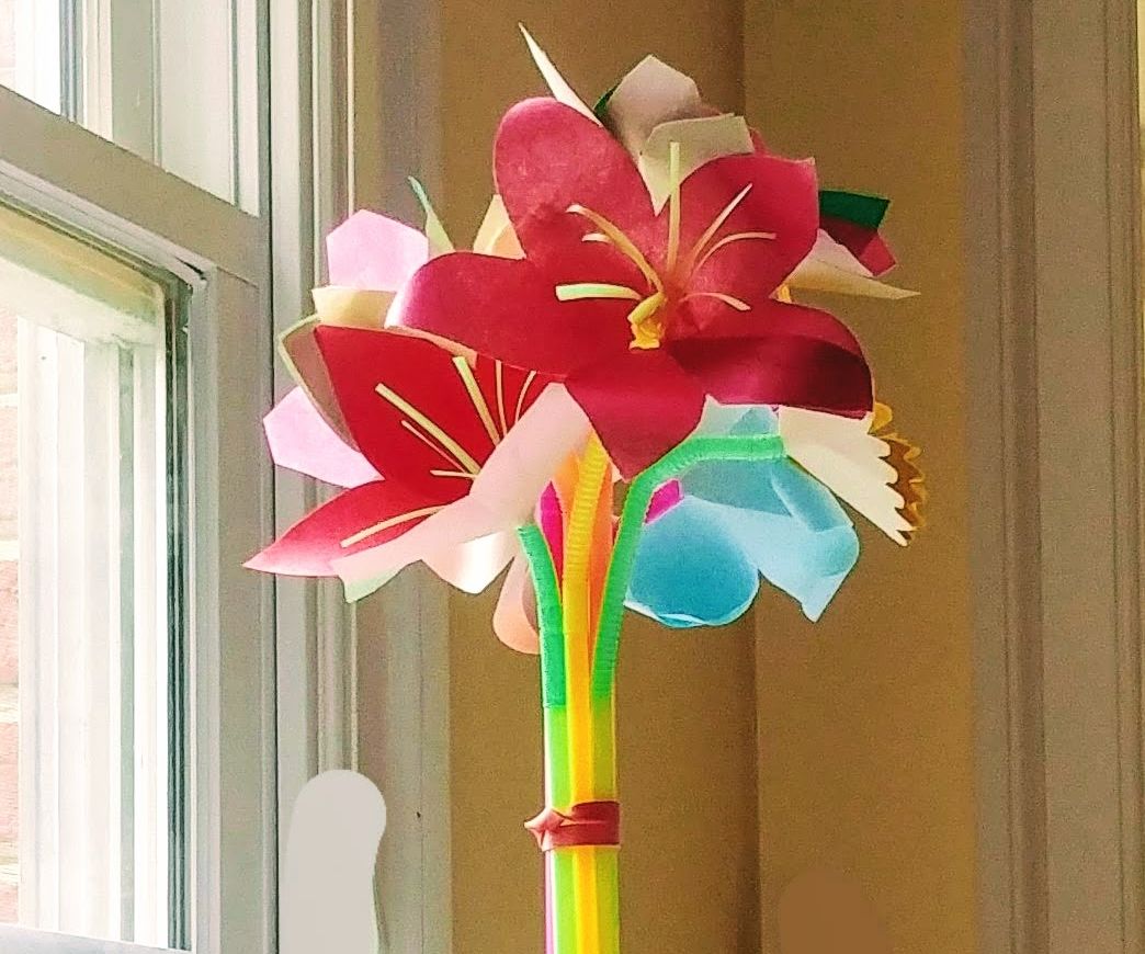Aromatherapy Paper Flowers