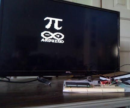 Arduino TVout Pi Day Logo
