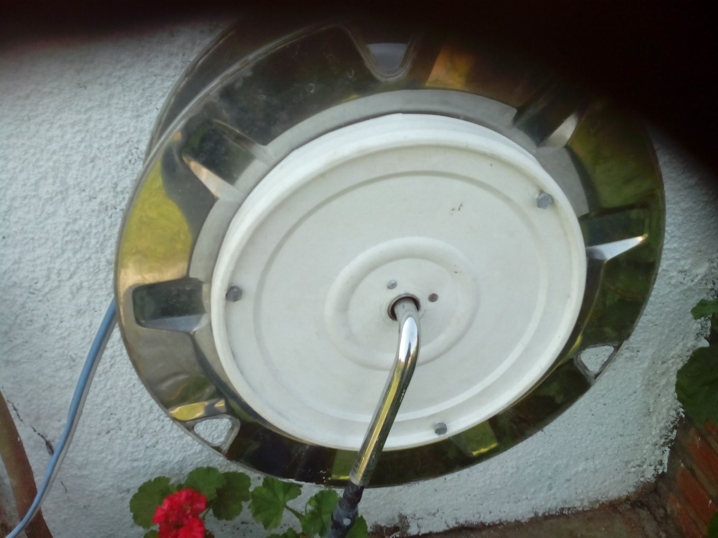 Hose Reel From Washing Machine Drum and Paint Bucket