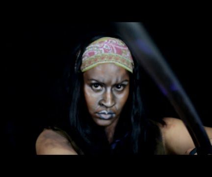 Michonne From the Walking Dead Make Up