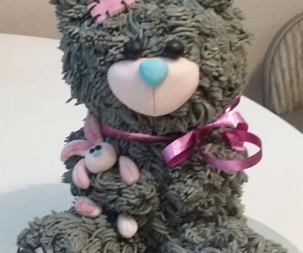 Teddy Bear 3D Cake