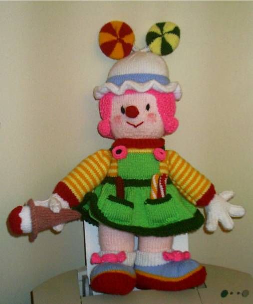 Knitted Clowns