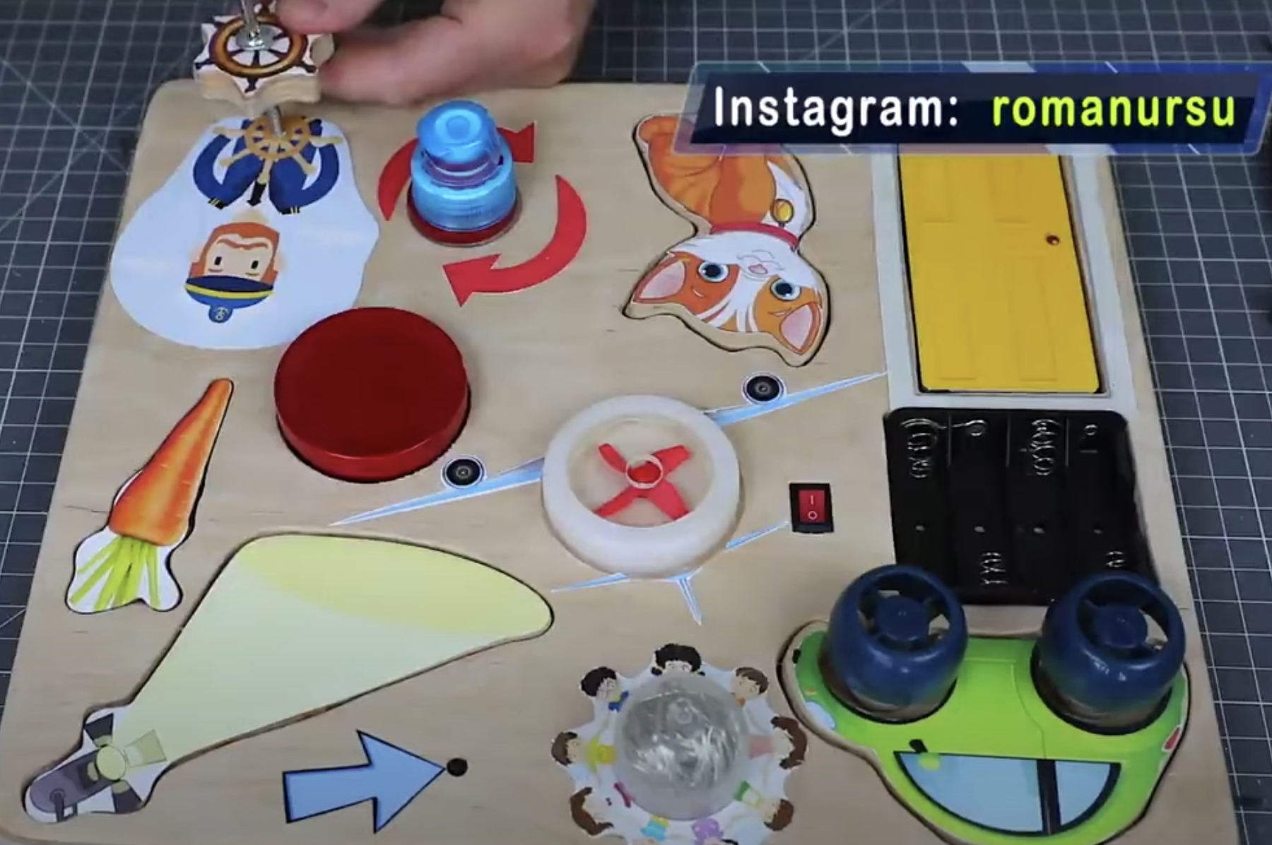 HOW TO MAKE a MULTIFUNCTIONAL GAME FOR KIDS DEVELOPMENT FROM PLYWOOD