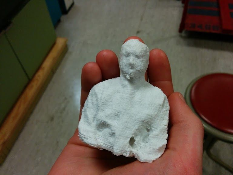 Easily Scan Your Self Using a Kinect to Print a 3d Figurine