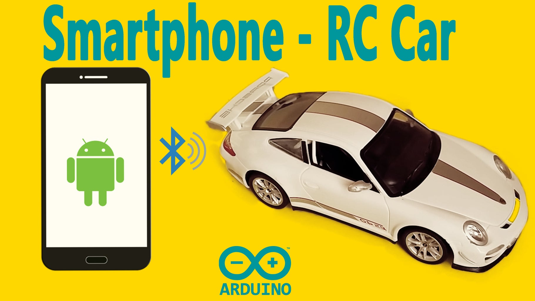 Arduino - RC Car Control Via Bluetooth (with Smartphone)