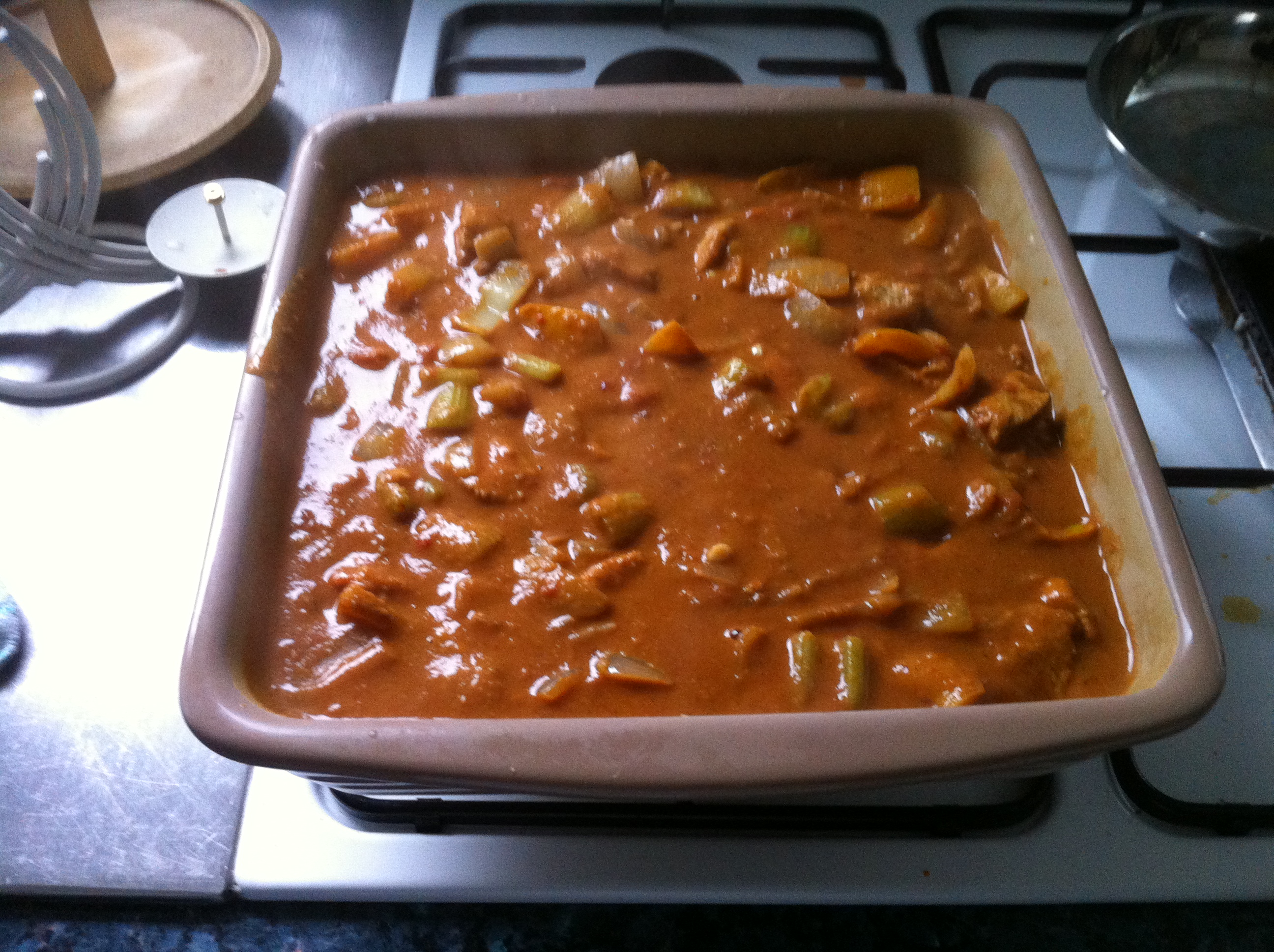 Chicken and Peanut Butter Curry